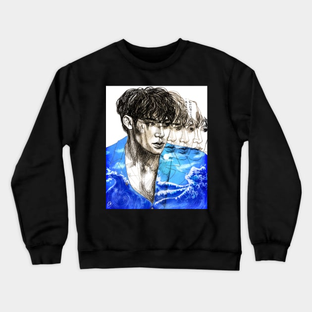 Mingyu (SVT) - Home Crewneck Sweatshirt by dangerbeforeyou